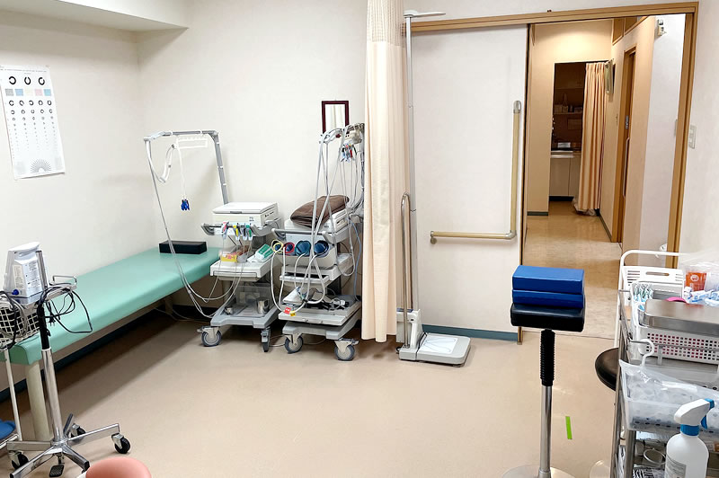 くわこ記念循環器科内科クリニックの検査室①